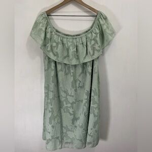 2X Siren Lily Green Dress
